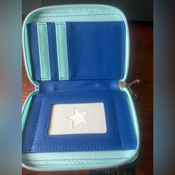 Loungefly Disney The Little Mermaid Under The Sea Mini Zipper Wallet - Picture 3 of 3